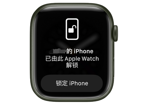 东澳镇苹果手机维修分享用 AppleWatch 解锁配备面容 ID 的 iPhone方法 